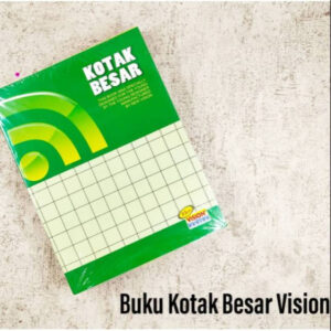 Buku Tulis Mandarin Kotak Besar Vision 30 Lembar