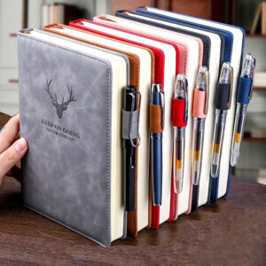 Notebook Kulit Premium A5 - Planner, Jurnal, dan Agenda Kerja Elegan