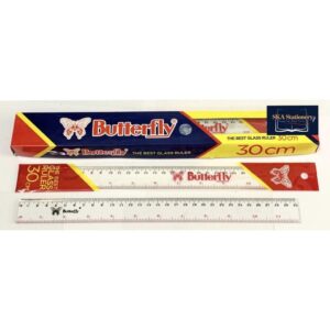 Penggaris Butterfly 30 cm Ori