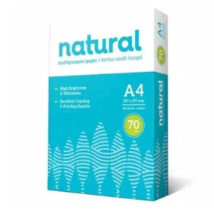 Kertas HVS A4 Natural 70gr (1 Box Isi 5 Pak)